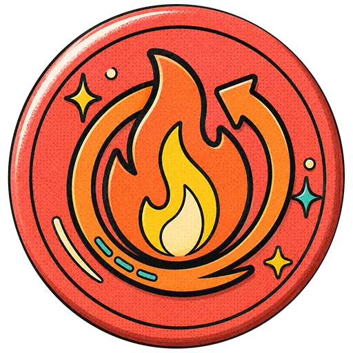 On Fire badge
