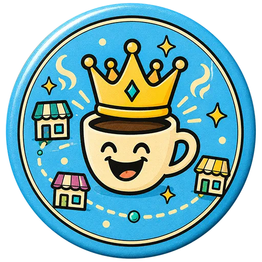 Caffeine King badge